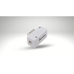 Fiche PTT RJ45 blanche – Connecteur mural téléphonique ou réseau